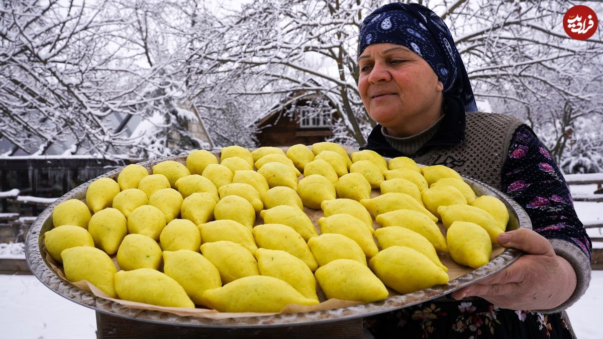 (ویدئو) غذای روستایی در آذربایجان؛ پخت کبه ترکی با سیب‌زمینی و گوشت