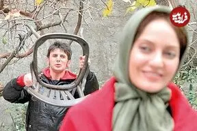عکس| سفر زمان؛ امین حیایی و مهناز افشار روی پوستر فیلم «آکواریوم»؛ 21 سال قبل