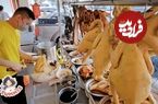 ببینید؛ غذای خیابانی در مالزی؛ مرغ کبابی و آب پز در کوالالامپور 