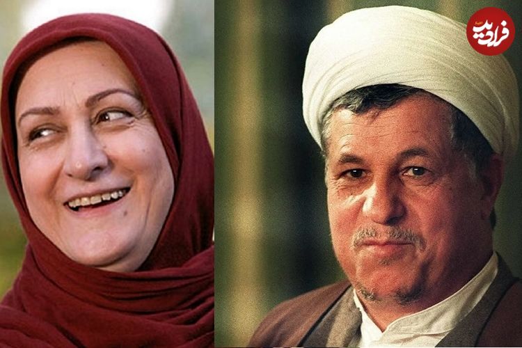عکس؛ سفر به تاریخ؛ «مریم امیرجلالی» در دیدار با «هاشمی رفسنجانی»؛ سال 1394