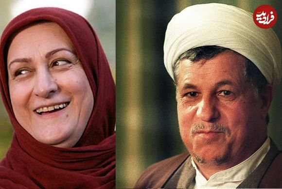 عکس؛ سفر به تاریخ؛ «مریم امیرجلالی» در دیدار با «هاشمی رفسنجانی»؛ سال 1394