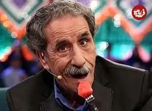 عکس| سفر زمان؛ چهرۀ «محمود بصیری» در 39 سالگی در نقش یک «پیرزن»