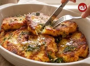 ببینید| طرز تهیه یک غذای جدید با 2 عدد فیله مرغ و 5 عدد سیب زمینی