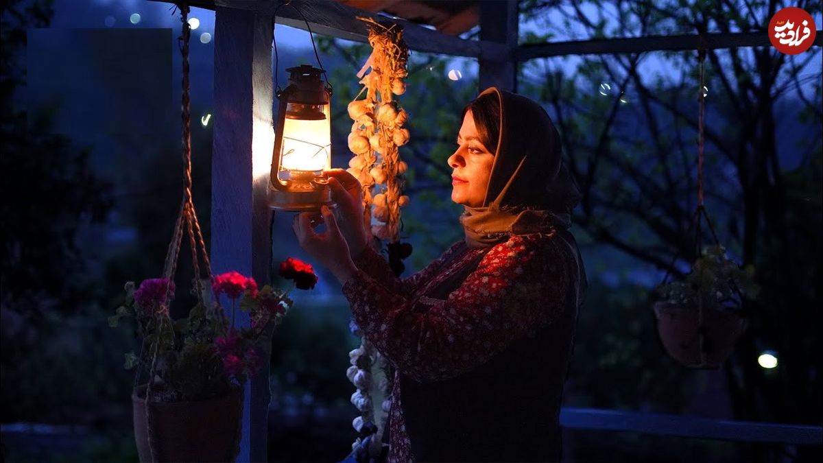 ببینید؛ غذای روستایی در رامسر؛ پخت باقلاقاتق در گمج