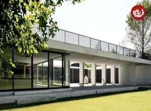 تصاویر| زیبایی معماری؛ خانه ای میان کوهستان و بافت تاریخی 