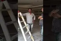 (ویدئو) صدای فوق العاده یک نقاش ساختمانی و اجرای یک قطعه مشهور