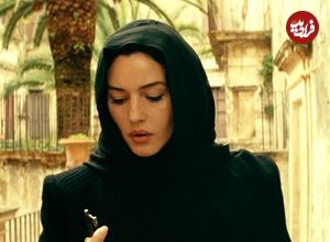 عکس؛ سفر در زمان؛ «مونیکا بلوچی، بازیگر نقش مالنا» در 39 سالگی؛ سال 1382