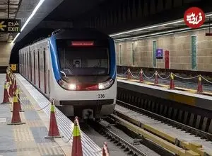 ورود یک فرد به حریم ریلی مترو؛ ماجرا چیست؟