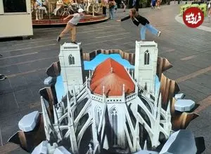 هنر خیابانی؛ شاهکارهای «سه‌بعدی» در خابان‌های سراسر دنیا