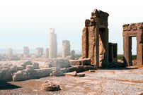 عکس؛ سفر به ایران قدیم؛ شکل و شمایل «تخت جمشید» در سال 1290