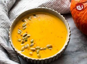 طرز تهیه سوپ کدو حلوایی؛ سوپ خوشمزه فصل پاییز