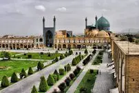 عکس| سفر به ایران قدیم؛ منظرۀ میدان نقش جهان اصفهان در دوران ناصرالدین شاه