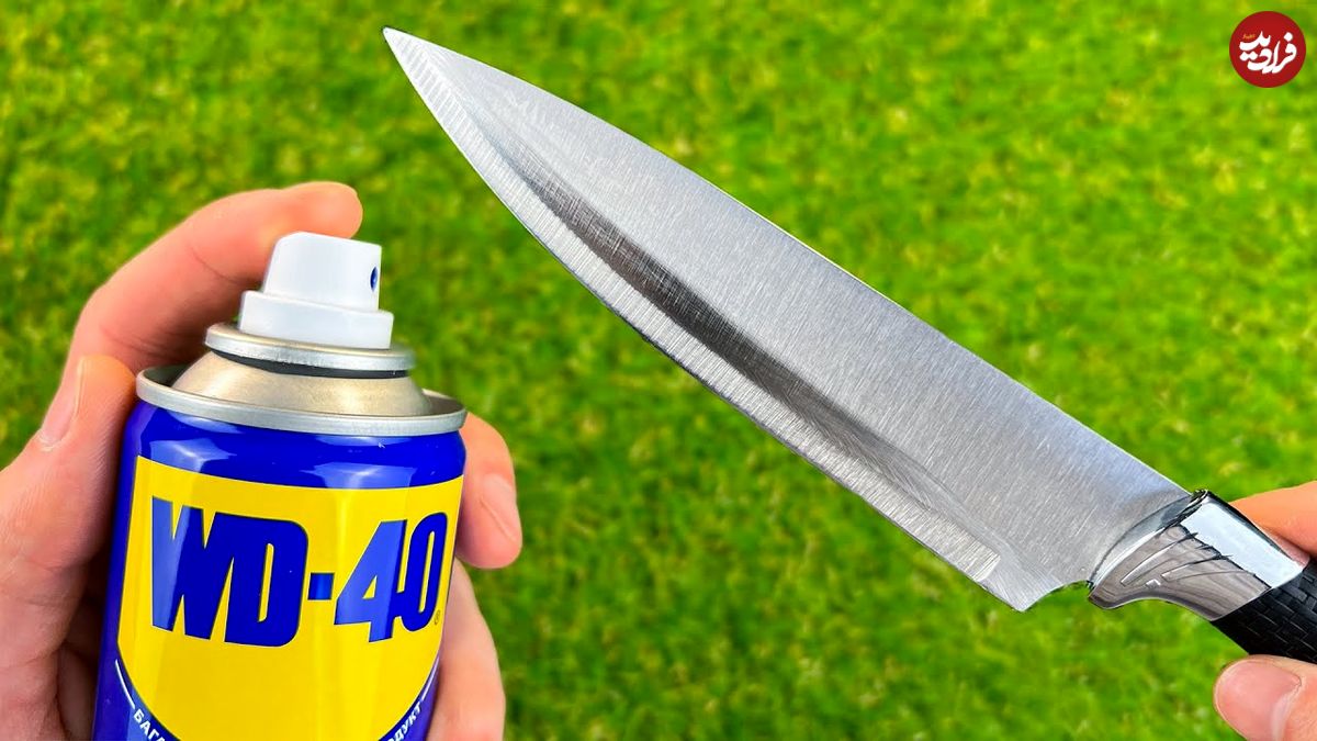 ببینید؛ یک ترفند خلاقانه و ساده برای تیز کردن چاقو مثل تیغ