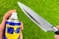 ببینید؛ یک ترفند خلاقانه و ساده برای تیز کردن چاقو مثل تیغ
