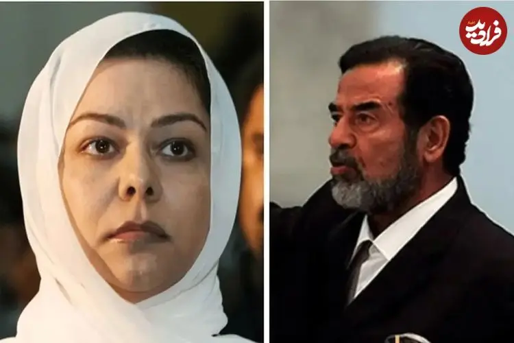 عکس| سفر زمان؛ «رغد، دختر جنجالی صدام» در 52 سالگی و در یک برنامه تلویزیونی؛ سال 1399