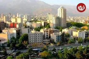 عکس| سفر به ایران قدیم؛ دورنمای «شمال شهر تهران» در سال 1340