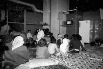 تصاویر؛ سفر در زمان؛ گزارش خواندنی و عکس‌های دیدنی از روزگاری که تهرانی‌ها در پناهگاه‌ زندگی می‌کردند
