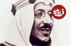 عکس| سفر در زمان؛ «ملک سعود پادشاه عربستان» در حال بازدید از کاخ عابدین مصر؛ سال 1316