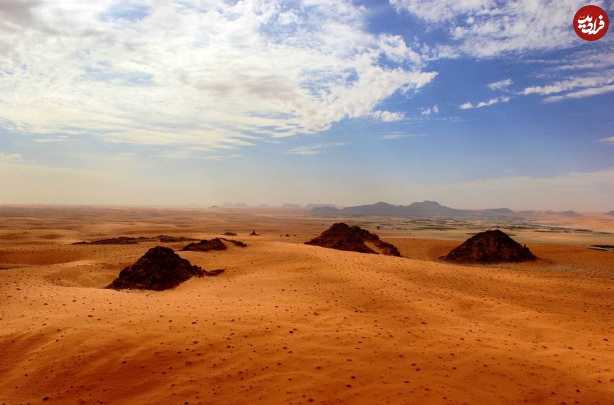 تغییرات اقلیمی در دوران باستان، موجب مهاجرت انسان‌های اولیه به بیابان عربستان شده است