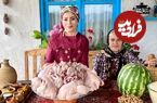 ببینید؛ غذای روستایی در ایران؛ پخت مرغ شکم پر با بلدرچین و گردو