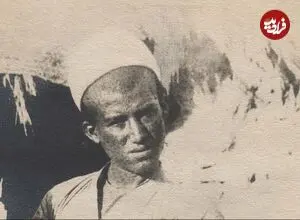 عکس| سفر زمان؛ تصویری از یک جوان «قوشچی» در جنوب ایران؛ دوران قاجار