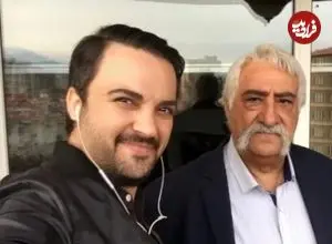 عکس| سفر زمان؛ چهرۀ «مهدی سلوکی» در 26 سالگی در کنار «ایرج قادری»؛ سال 87