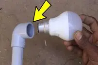 (ویدئو) چگونه لامپ ال ای دی(LED) را به عنوان شیرآب به لوله آب وصل کنیم؟