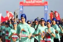 تصاویر؛ ماراتن کیش در دولت مرحوم رئیسی در سال ۱۴۰۲