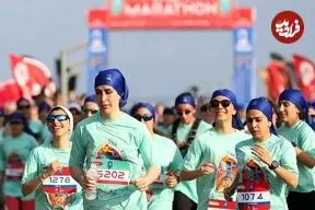 تصاویر؛ ماراتن کیش در دولت مرحوم رئیسی در سال ۱۴۰۲