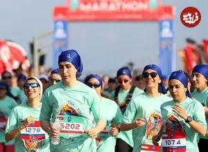 تصاویر؛ ماراتن کیش در دولت مرحوم رئیسی در سال ۱۴۰۲