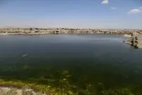 تصاویر| گَواب خوسف؛ دریاچه‌ای زمرّدین در حصار تاریخ و سکوت کویر ایران