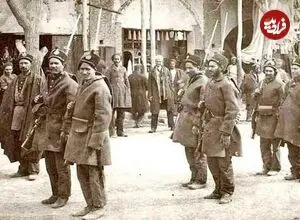 عکس| سفر زمان؛ عکس یادگاری نظامیان قاجاری در اطراف گرگان