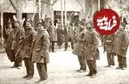 عکس| سفر زمان؛ عکس یادگاری نظامیان قاجاری در اطراف گرگان