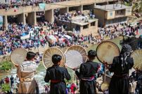 تصاویر دیدنی از جشن بزرگ هزار دف در کردستان