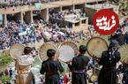 تصاویر دیدنی از جشن بزرگ هزار دف در کردستان