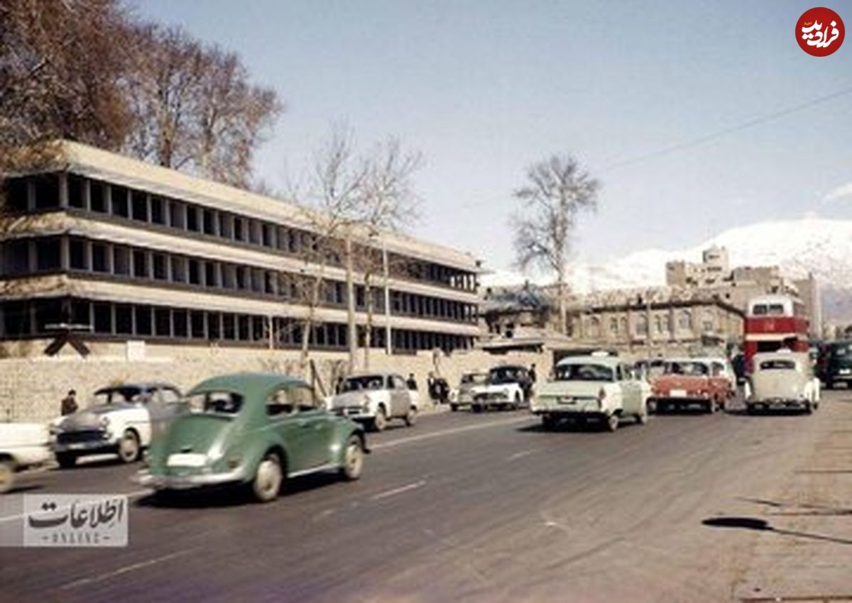 (عکس) میدان توپخانه تهران ۷۷ سال قبل این شکلی بود