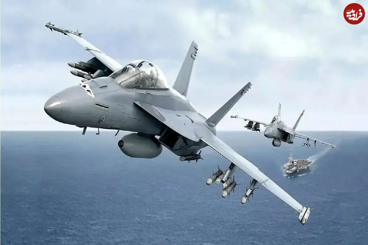 عکس؛ گشت زنی جنگنده‌های آمریکا روی خلیج ونزوئلا