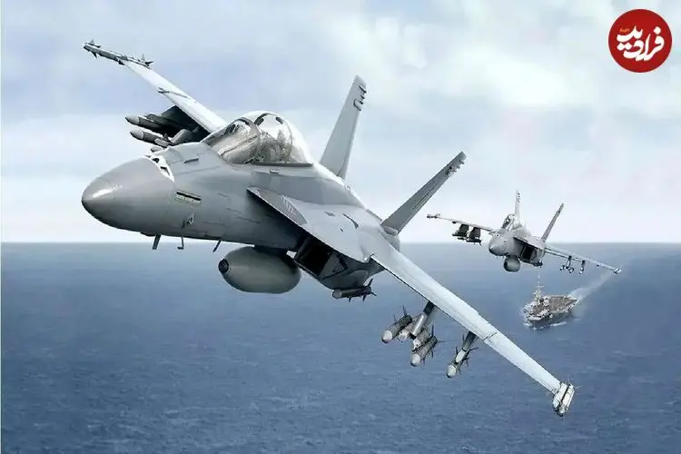 عکس؛ گشت زنی جنگنده‌های آمریکا روی خلیج ونزوئلا