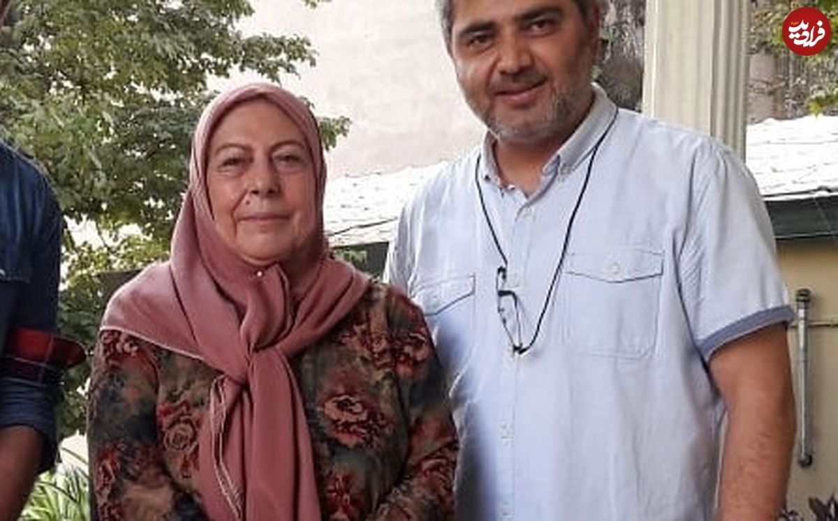 عکس| سفر به تاریخ؛ «بی بی» در اتاق گریم سریال «بچه مهندس»