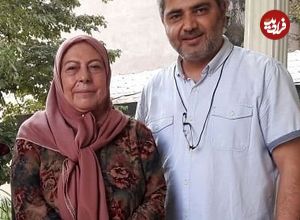 عکس| سفر به تاریخ؛ «بی بی» در اتاق گریم سریال «بچه مهندس»
