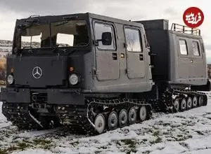 تصاویر| تانک دوزیست مرسدس بنز فروخته شد