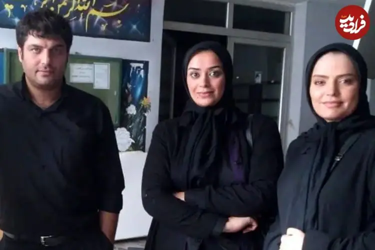 عکس| سفر زمان؛ «زیور و مرضیه» در مراسم تقدیر از سریال «آوای باران»؛ سال 92