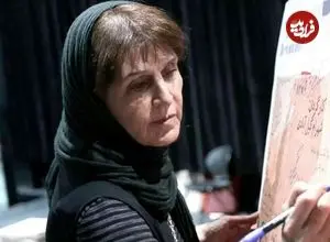 عکس| سفر زمان؛ چهرۀ «آهو خردمند» در 30 سالگی در پشت‌صحنه دومین فیلمش؛ سال 59