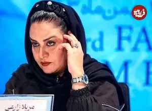 عکس| سفر زمان؛ «مریلا زارعی» و خواهرش «ملیکا» با چادر در حرم امام رضا(ع)؛ سال 1403