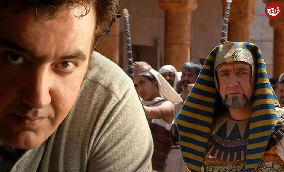 عکس| سفر در زمان؛ «هرمهب» سریال یوسف پیامبر در بلوار هالیوود در آمریکا؛ سال 96