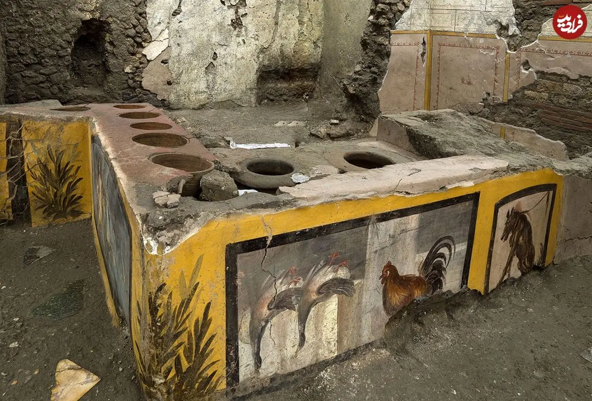 «اغذیه‌فروشی روم باستان» بعد از 2 هزار سال از زیر خاک بیرون آمد