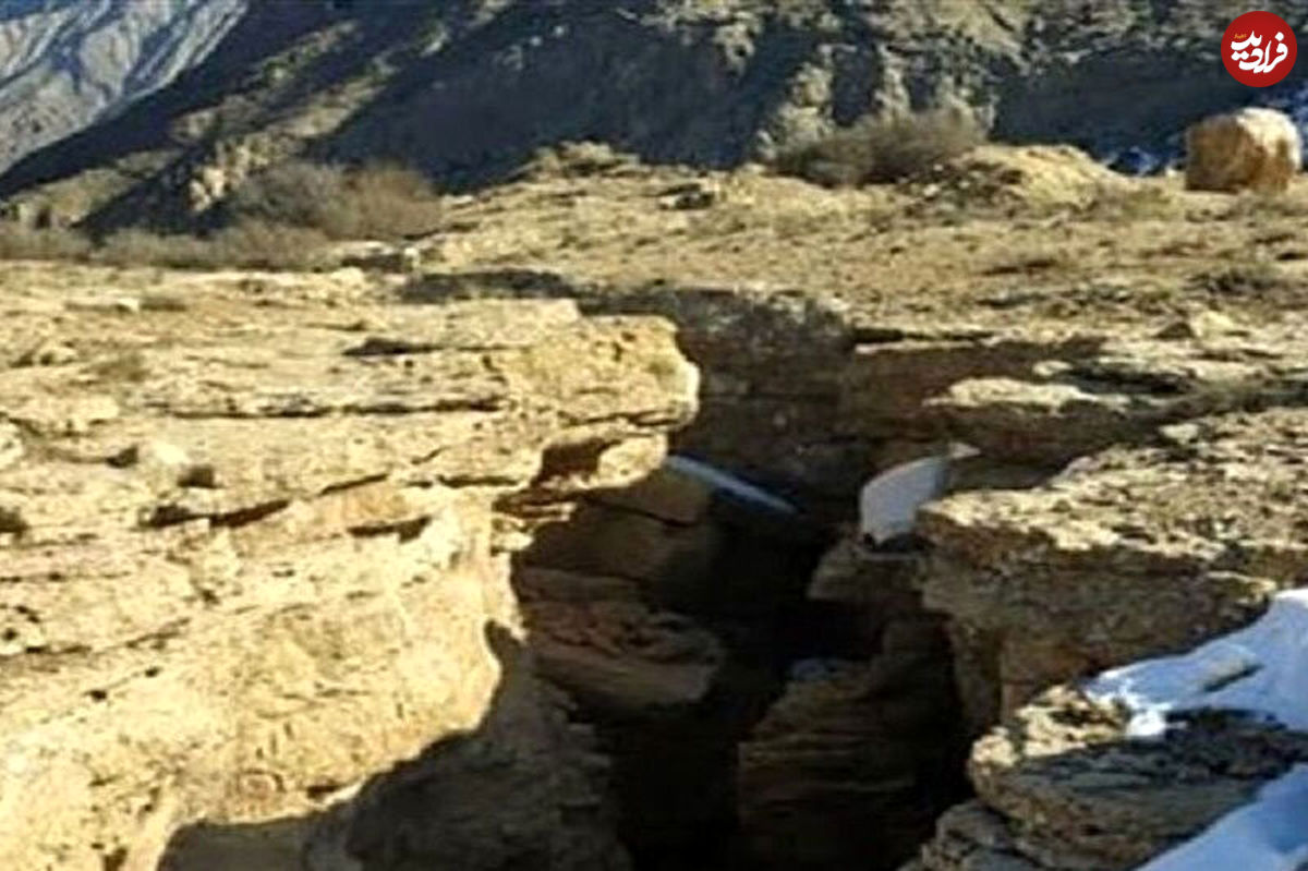 (ویدیو) شکافته شدن یک کوه در مراکش پس از زلزله ۶.۸ ریشتری