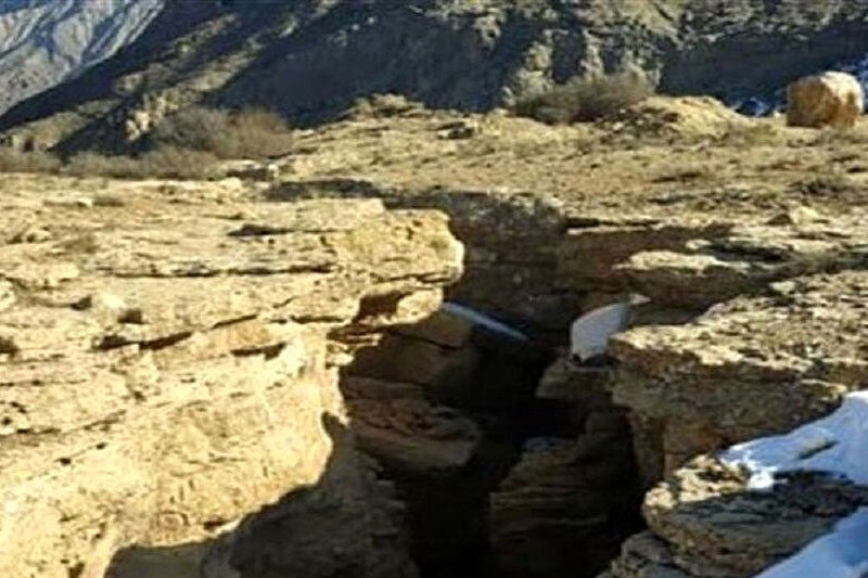 (ویدیو) شکافته شدن یک کوه در مراکش پس از زلزله ۶.۸ ریشتری