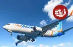 انتشار نخستین تصویر از کمک‌خلبان فلای‌دبی در هواپیما