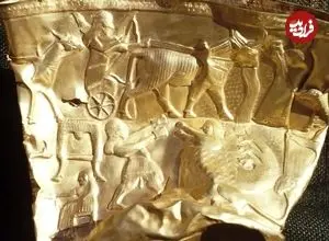 ببینید| یکی از زیباترین جام‌های طلای جهان را چگونه نتوانستند از ایران بدزدند؟ کاری که دو قهرمان کردند، با ۲۸۰۰ سال فاصله